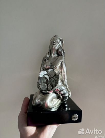 Статуэтка Богиня Темида секбряная Astra Argenti