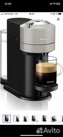Кофемашина nespresso vertuo, кофе машина
