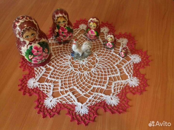 Салфетка вязаная