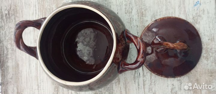 Глиняный горшок для запекания