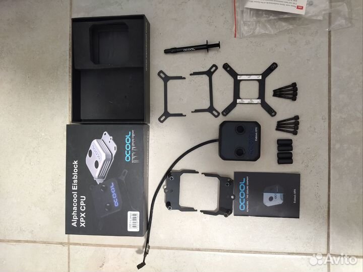 Водоблок для сво Alphacool Eisblock XPX CPU Black