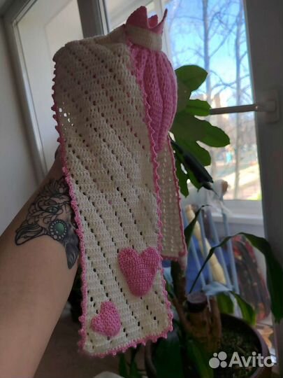 Шапочка и шарф ручная работа