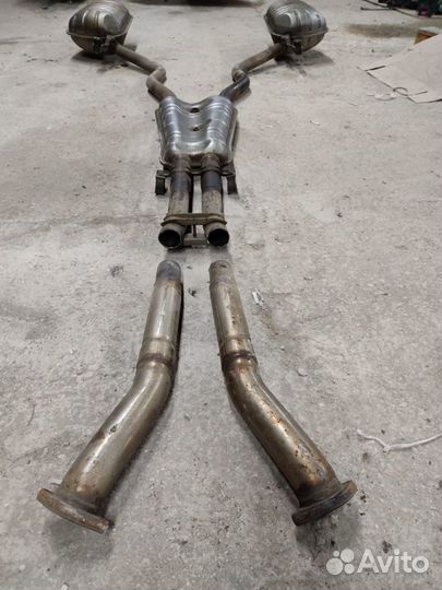 Трассы выхлопная BMW E38 M62B44