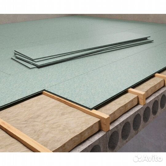 Дсп влагостойкая quickdeck квикдек 16 мм 2,44м