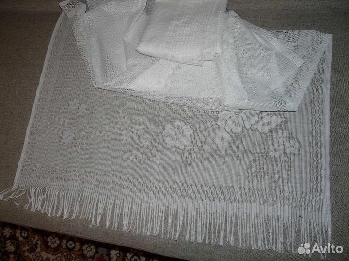 Тюлевые занавески 161х83 см