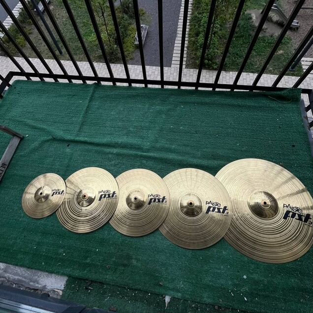 Paiste Pst3 Universal Set тарелки оригинал бу
