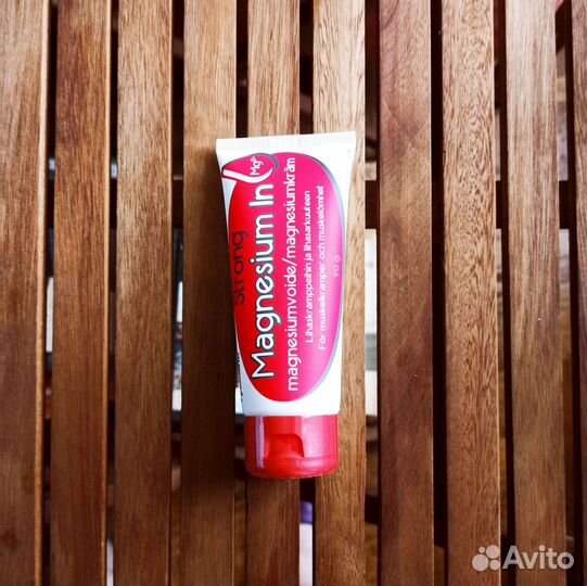 Крем magnesium IN strongот спазмов и болей90гр