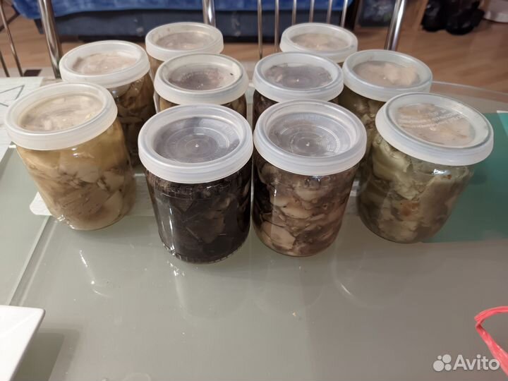 Грибы соленые и маринованные