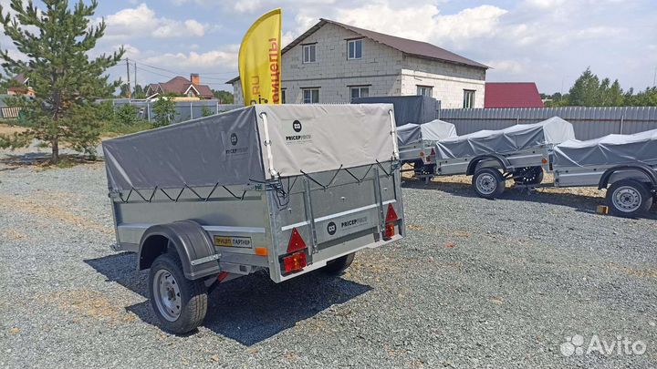 Прицеп Партнёр 2.0х1.3 борт 50см