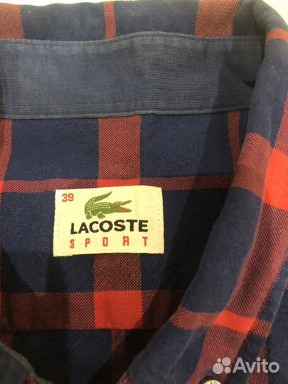 Рубашка мужская lacoste