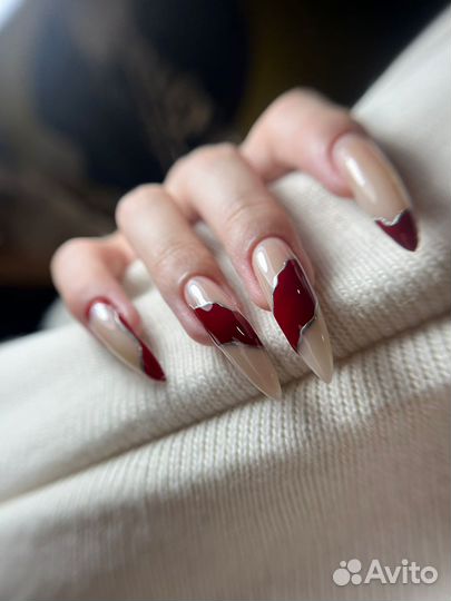Маникюр с покрытием гель лак