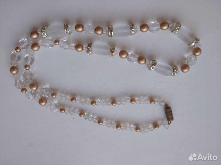 Бусы винтаж, подвески на цепочке