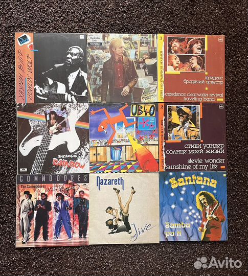Виниловые пластинки рок/поп