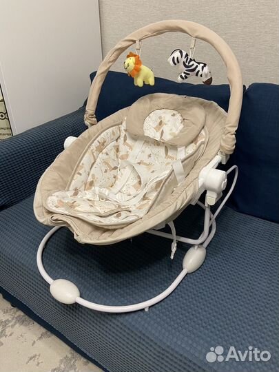 Электрокачели + шезлонг