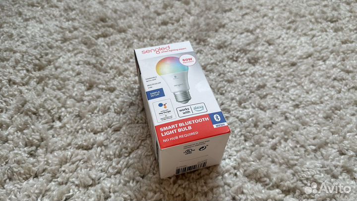 Лампа цветная sengled