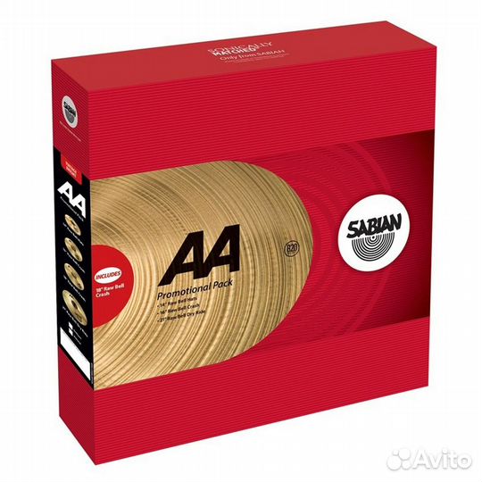 Sabian AA Raw Bell Pack