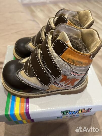 Ботинки демисезонные ортопедические 22