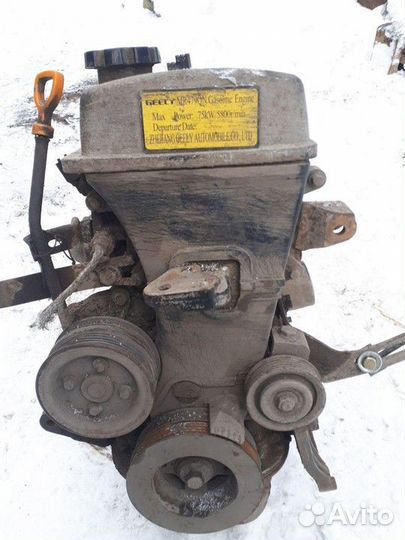 Двигатель в сборе Geely MK