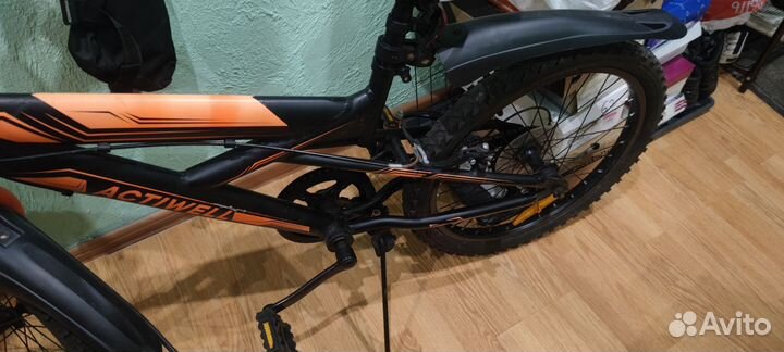 Велосипед подростковый 20 дюймов бу мало