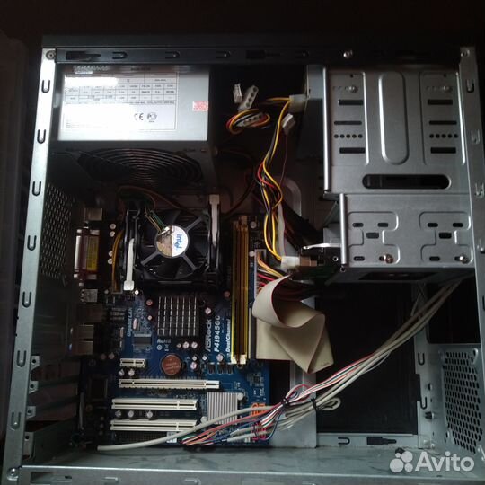 Рабочий б/у системный блок на 478 сокете