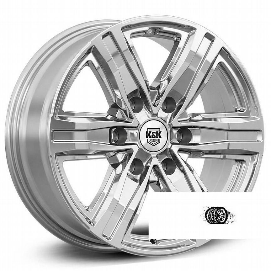 Литые диски K&K 7.5×R17 6×139.7
