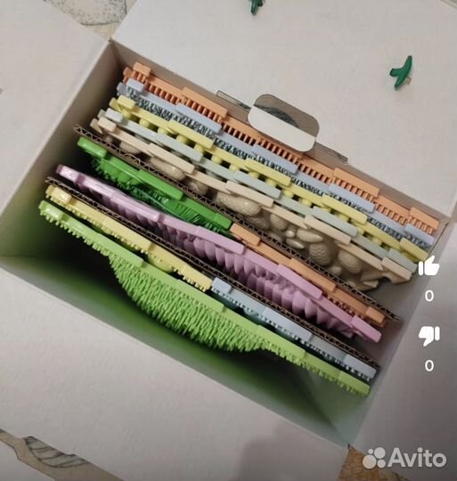 Модульный массажный коврик ортодон