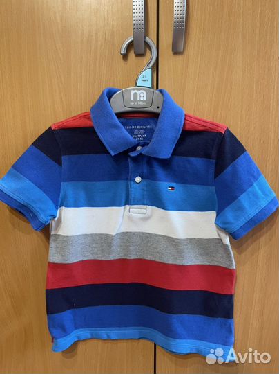 Поло tommy hilfiger 4-5 лет