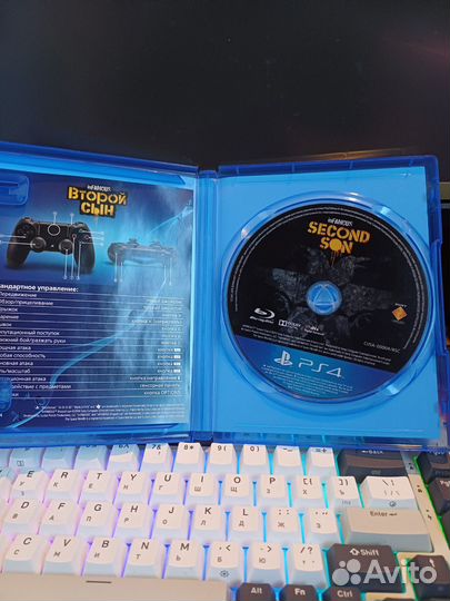 Infamous: Второй сын Диск для PS4