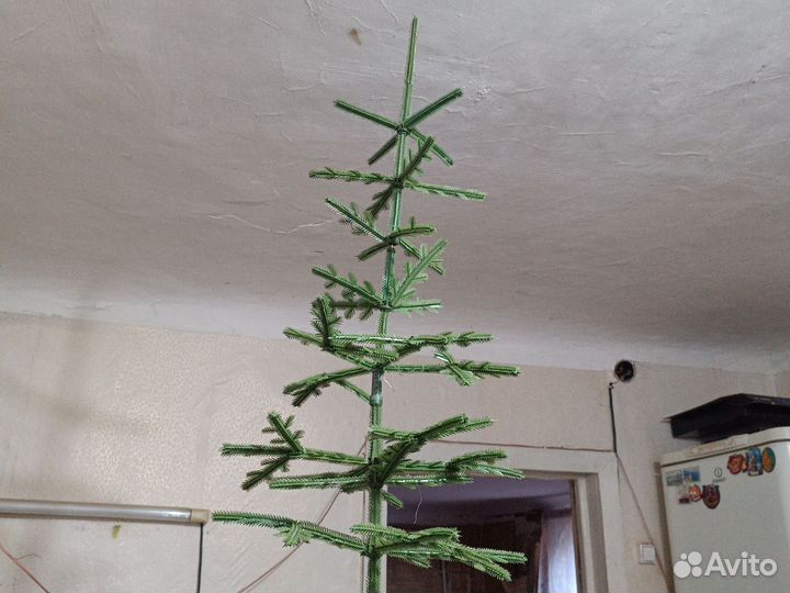 Искусственная ёлка из полиэтилена разборная СССР