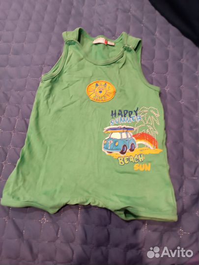 Боди для мальчика 74см