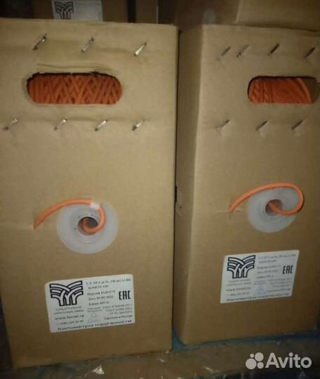 Кабель utp ZH нг HF интернет негорючий малодымный