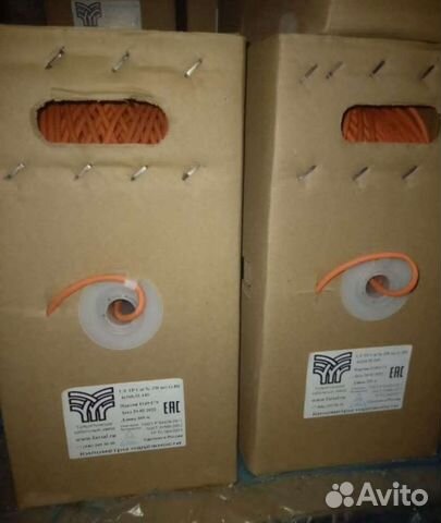 Кабель utp ZH нг HF интернет негорючий малодымный