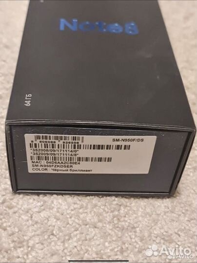 Samsung Galaxy Note 8, 6/64 ГБ