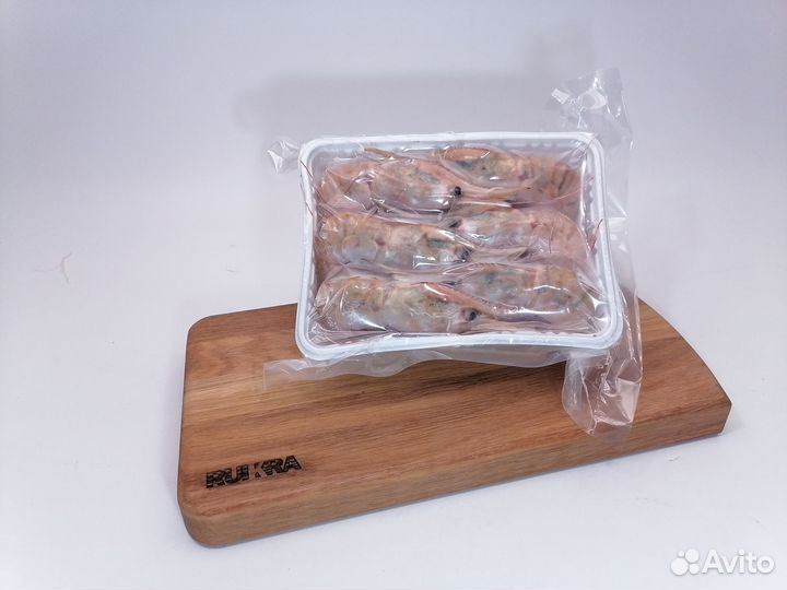 Креветка гребенчатая ботан с головой 500гр