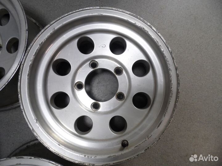 Литые диски из Японии R15 5*139.7 Вылет -8