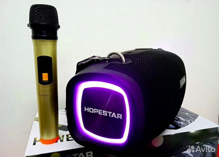 Колонка Hopestar H1 Party + Караоке Микрофон