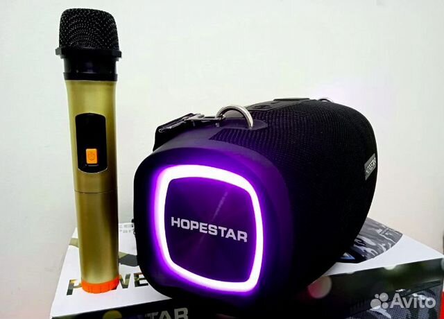 Колонка Hopestar H1 Party + Караоке Микрофон