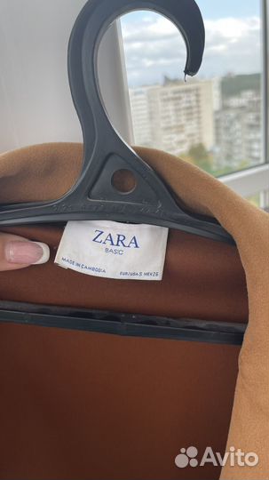 Пальто тренч zara