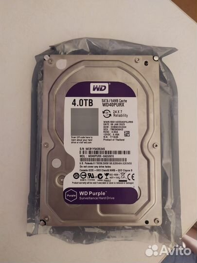 Western digital purple 4tb