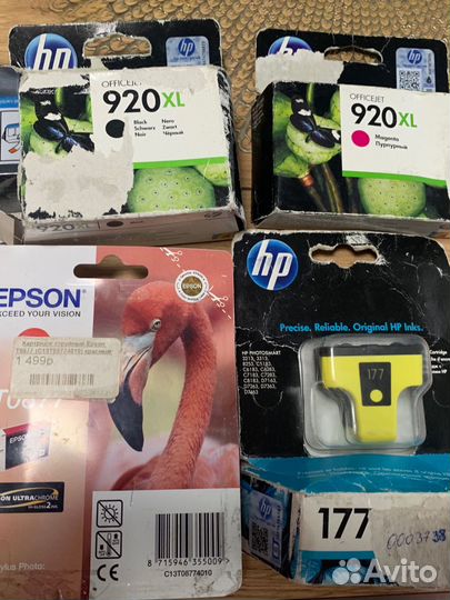Картридж hp, epson