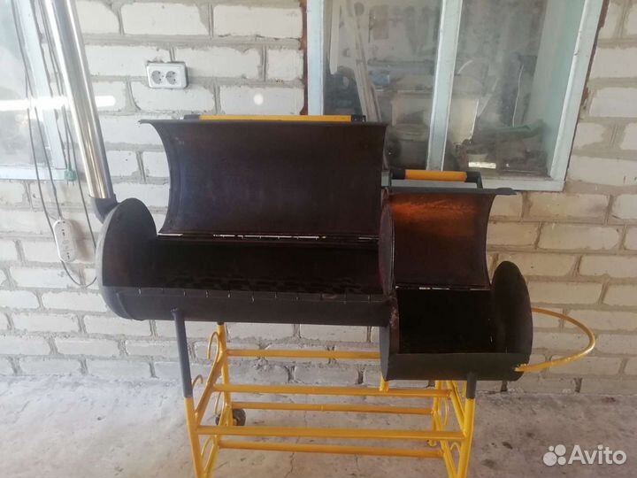 Мангал барбекю коптильня