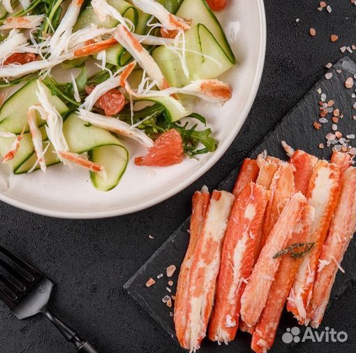 Мясо краба стригуна вкусное