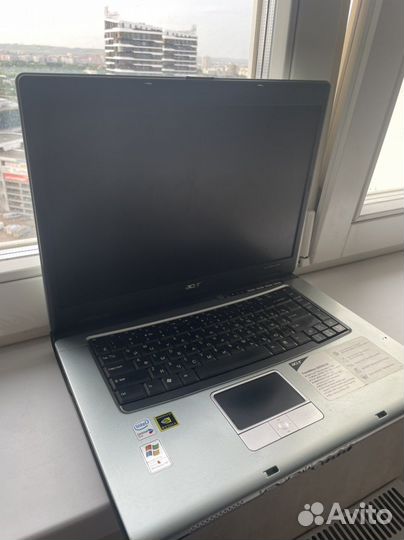 Ноутбук acer с зарядкой, рабочий