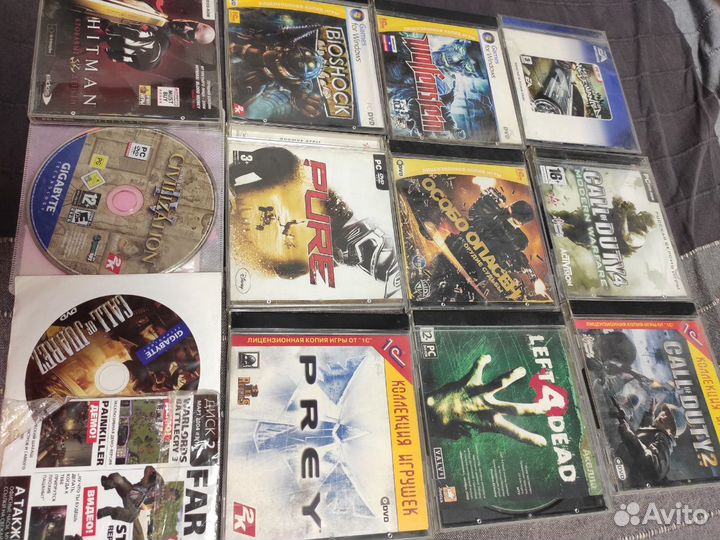 Компьютерные игры/диски CD/DVD for Windows