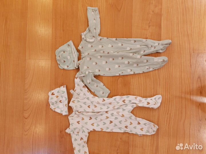 Пакет одежды для двойни 62р