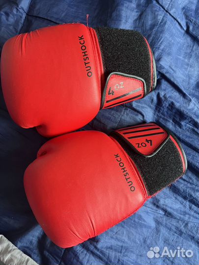 Боксерские перчатки детские с рюкзаком adidas