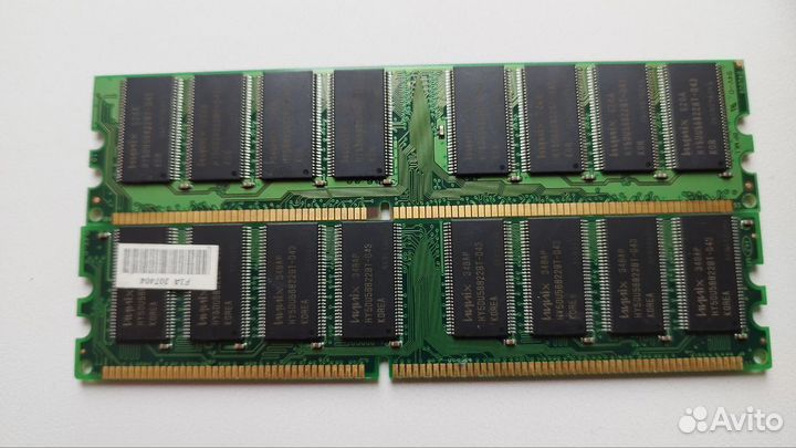 Оперативная память hymd564646cp8j-d43, DDR, 512 Мб