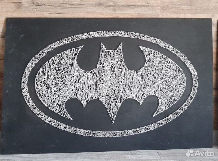 Картина в технике String Art (ручная работа)