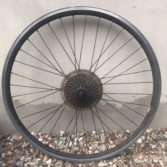 Запчасти на велосипед, вилки, колеса, седла