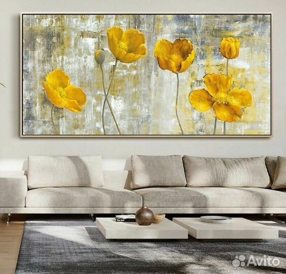 Интерьерная картина большая